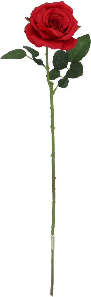 maxifleur Kunstplanten Kunst Rozentak Elegance 63cm Rood