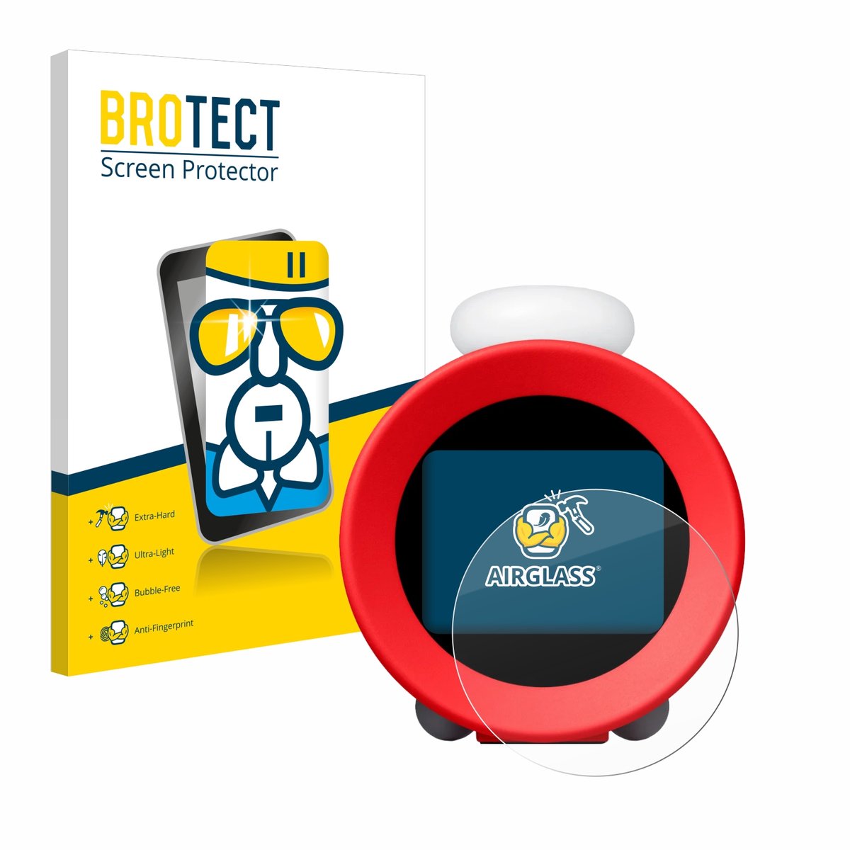 Screenprotector voor Nintendo Sound Clock Alarmo Beschermglas transparant