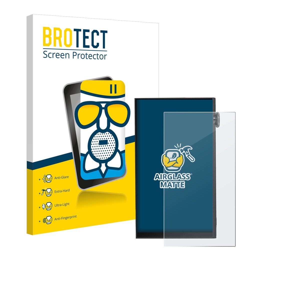 BROTECT - Screenprotector voor iBasso DX180 - Folie Beschermfolie Beschermglas matte