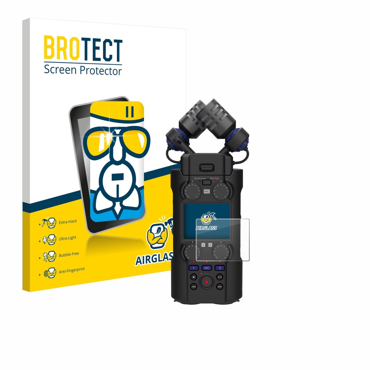 Screenprotector voor Zoom H5 Studio Beschermglas transparant