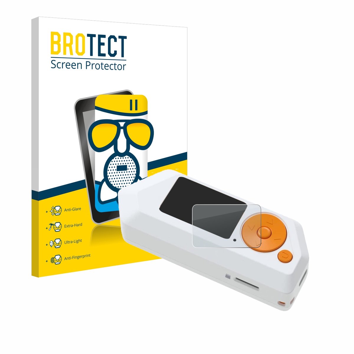 BROTECT - Screenprotector voor Flipper Zero FZ.1 - Folie Beschermfolie Beschermglas matte