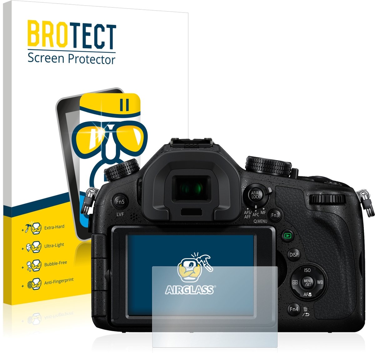 Screenprotector voor Panasonic Lumix DMC-FZ1000 Beschermglas transparant