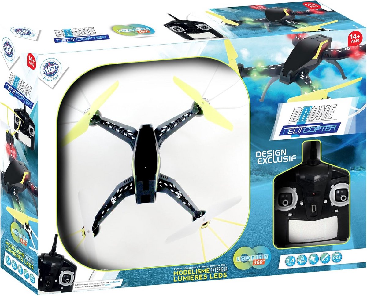 Grote 4-Weg Quadrocopter Met 4 Kanalen