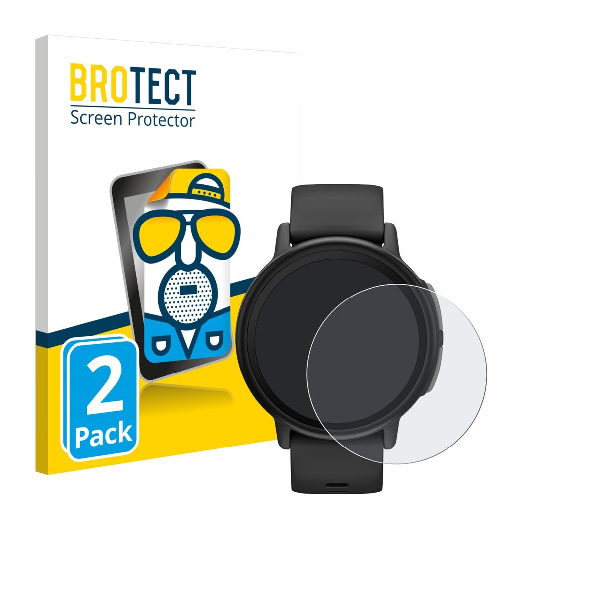 BROTECT - Screenprotector voor Garmin Bounce 2 - Folie Beschermfolie matte 2 Stuks