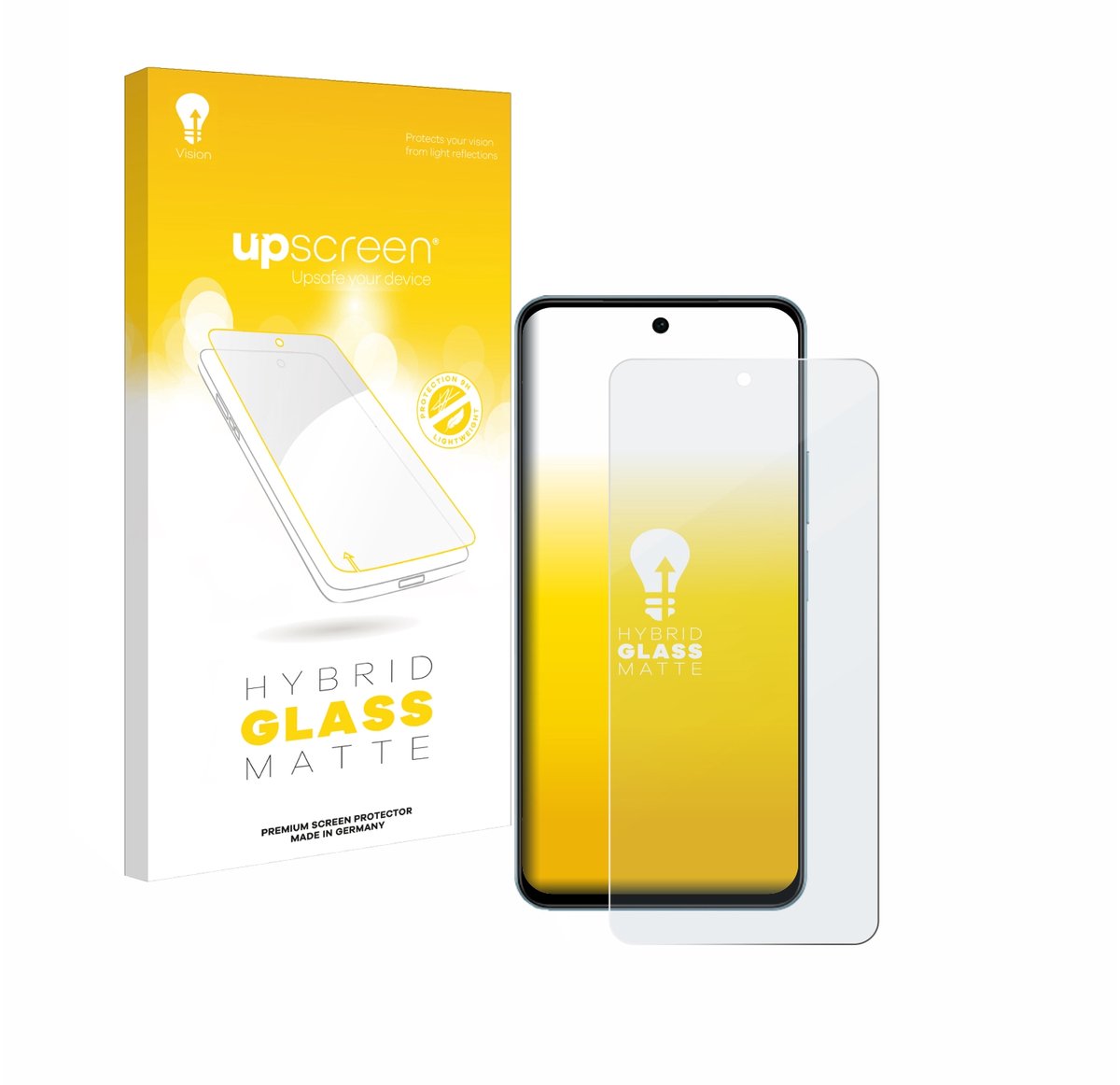 upscreen - Screenprotector voor Vivo Y31 Pro - Folie Beschermfolie Beschermglas matte