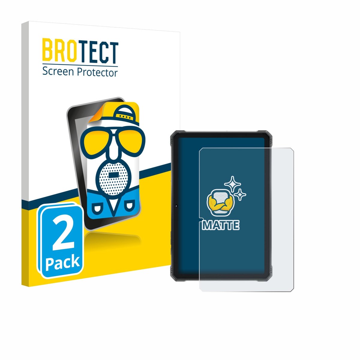 BROTECT - Screenprotector voor Hotwav R9 Plus - Folie Beschermfolie matte 2 Stuks