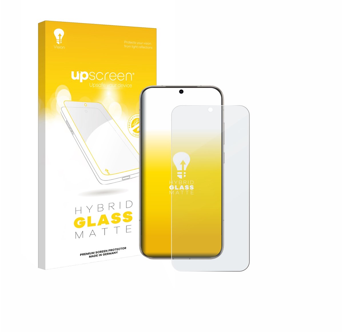 upscreen - Screenprotector voor Honor Magic 8 - Folie Beschermfolie Beschermglas matte