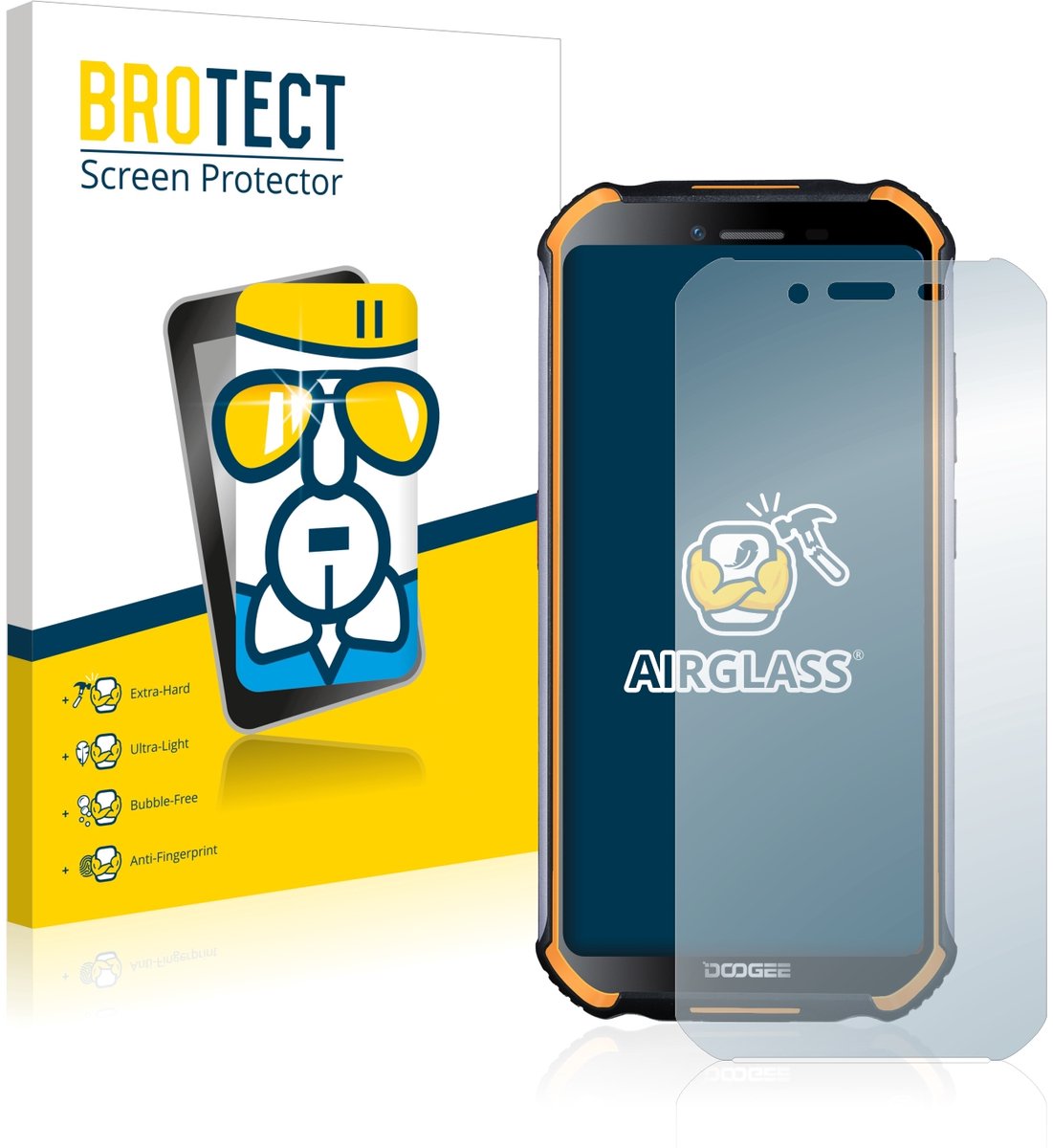 Screenprotector voor Doogee S40 Beschermglas transparant