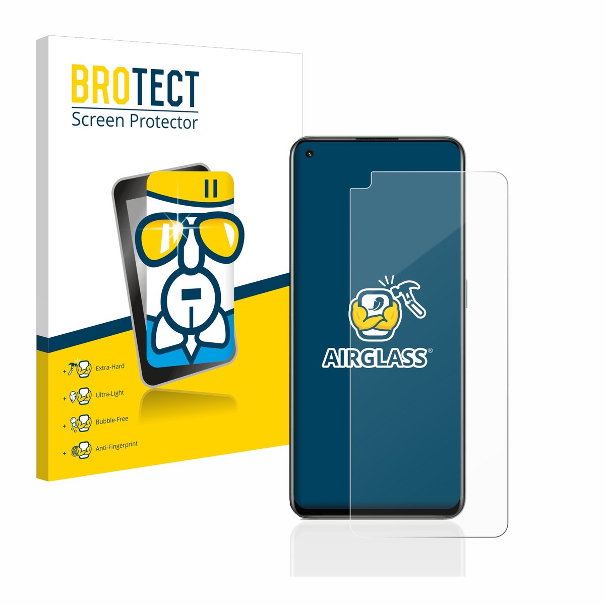 Screenprotector voor realme GT 2 Pro Beschermglas transparant