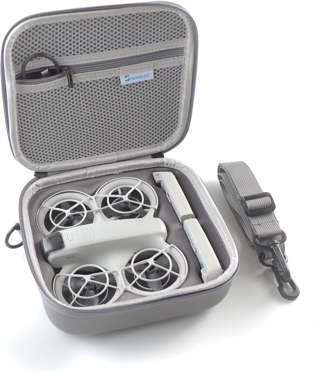 Compacte Draagtas voor Drone en Batterijaccessoires - Ideaal voor Reizen