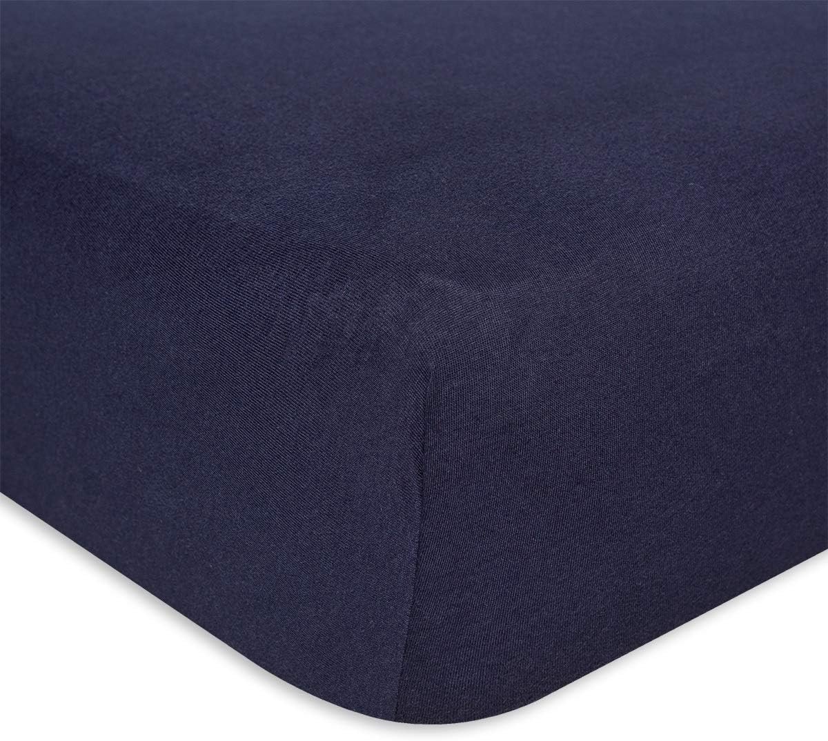 Organisch Babybed Hoeslaken - Blauw