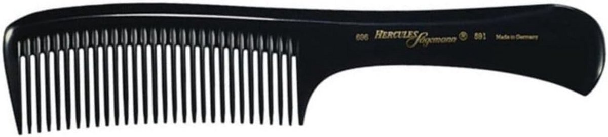 Extra brede kam met handvat voor een zachte verzorging van het haar | Ideaal voor het ontklitten van haar | 22.4 cm