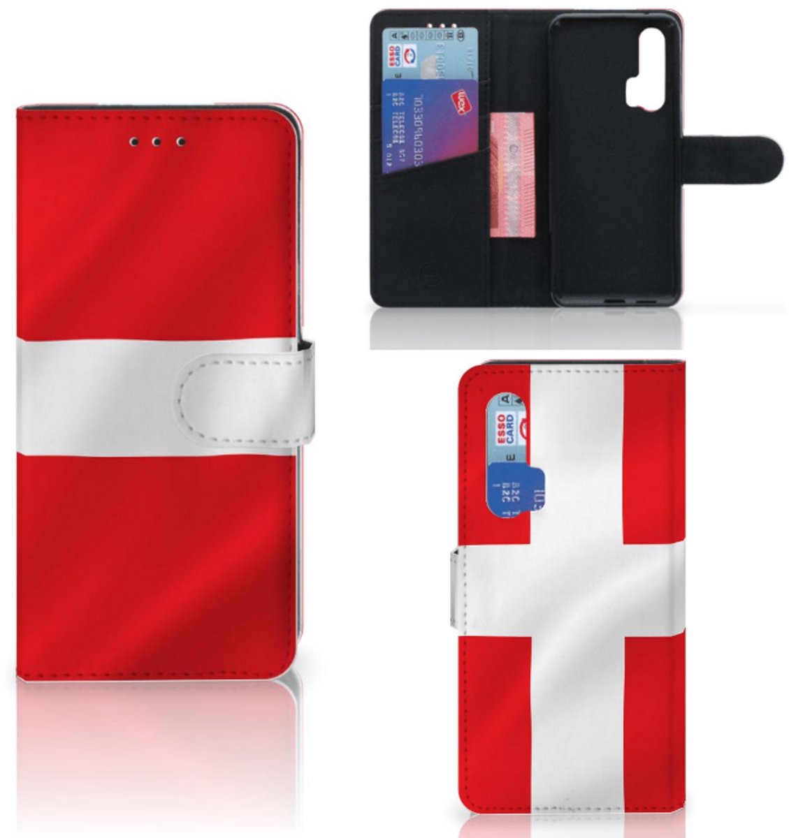 Honor 20 Pro Bookstyle Case Denemarken