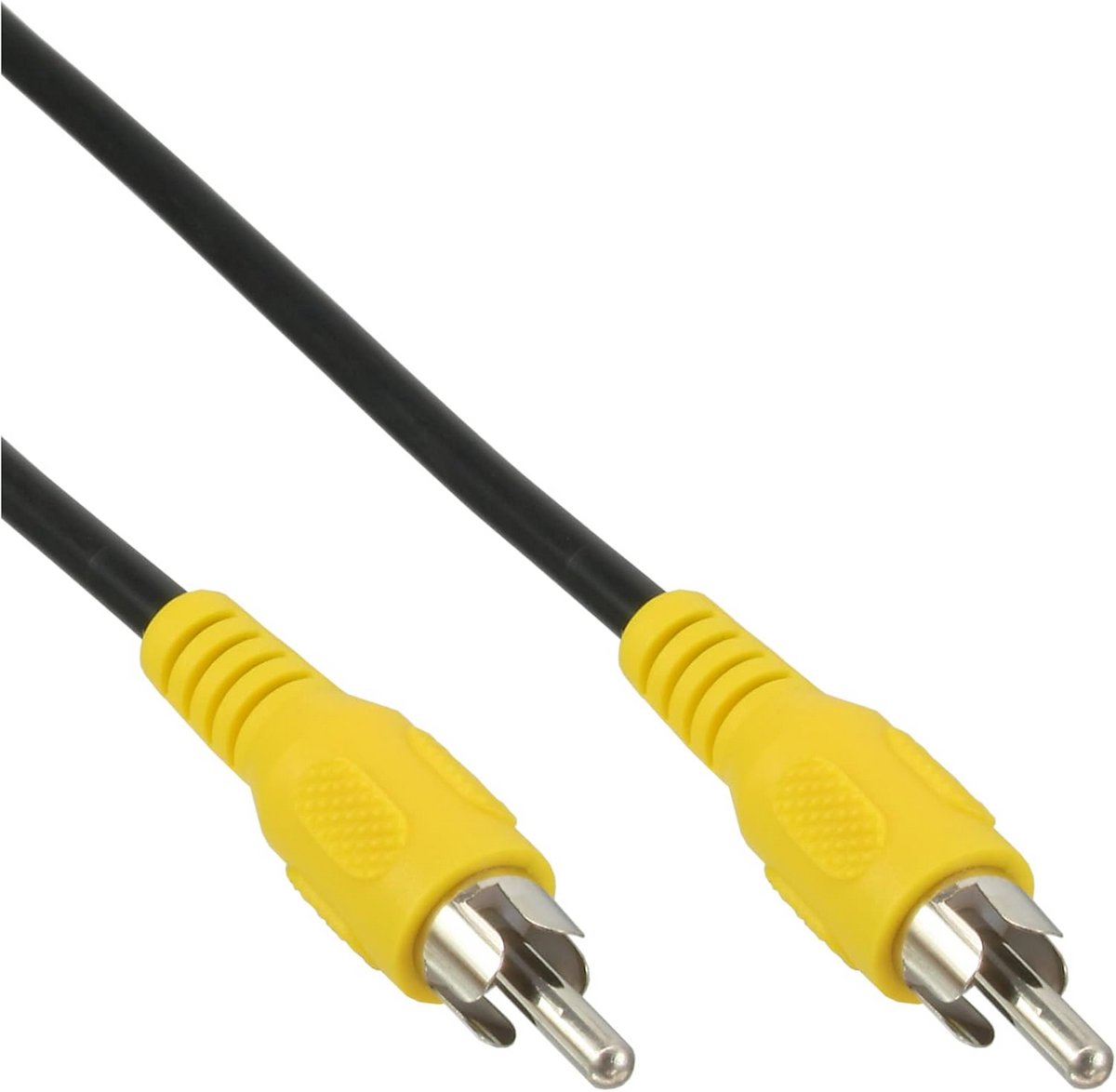 RCA-kabel 7m - Video-kabel met 1x Cinch-stekker in Geel