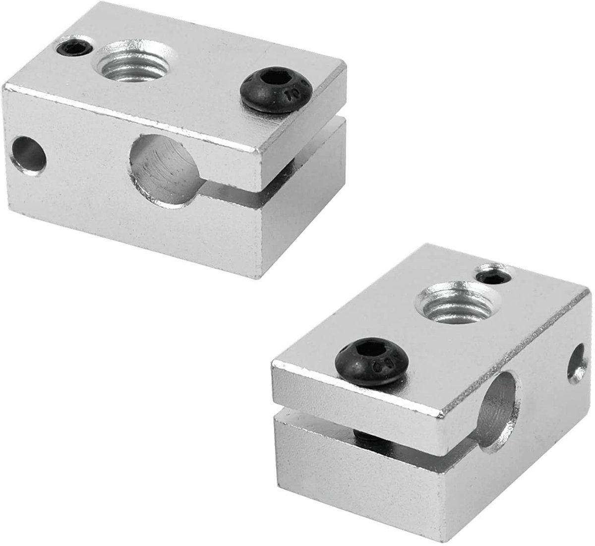 Aluminium Verwarmingsblok voor 3D-printer - E3D V6 Clone PT100 Sensor Cartridge Heater Block