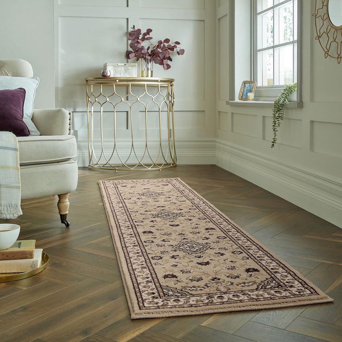 Klassiek Oosters Tapijt - Loper Vloerkleed - Woonkamer Aankleden - Vlekbestendig Ontwerp -