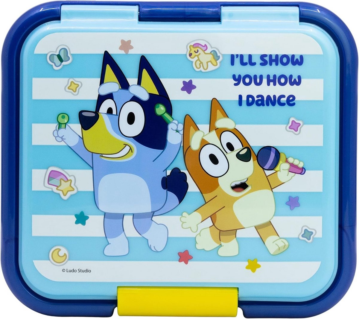 Multi Sandwichmaker - Blauw, Drie Vakken, BPA-vrij