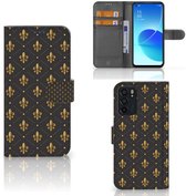 Bookcase OPPO Reno6 5G Case French Lily