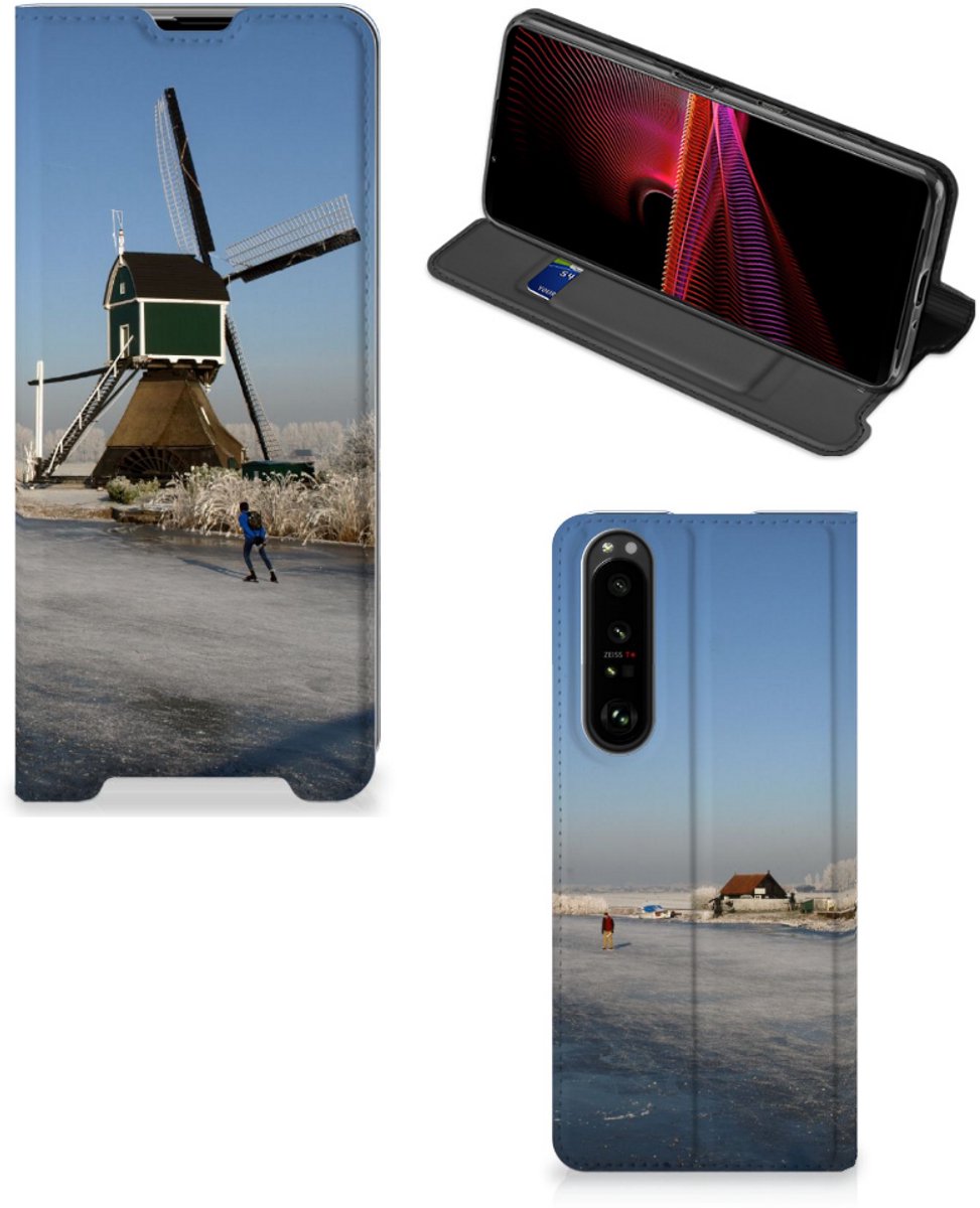 Sony Xperia 1 III Book Cover Schaatsers