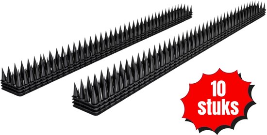 Antiklimstrips – 5 meter – zwart – duivenverjager