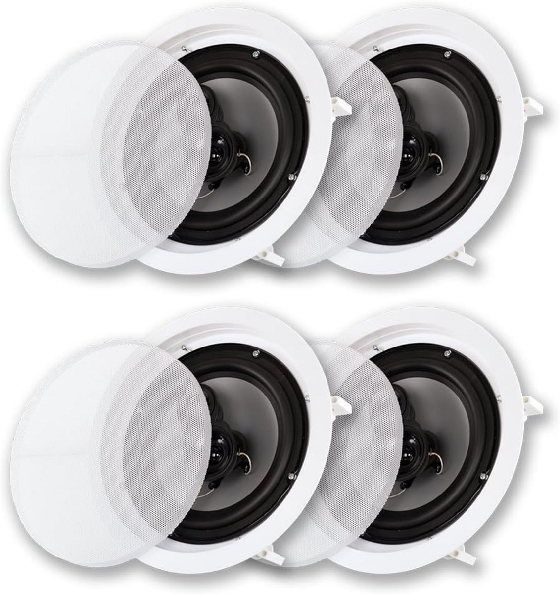 In-Wand/Plafond Luidsprekers 3-Weg 8 Inch met 350 Watt Vermogen voor Thuisbioscoop