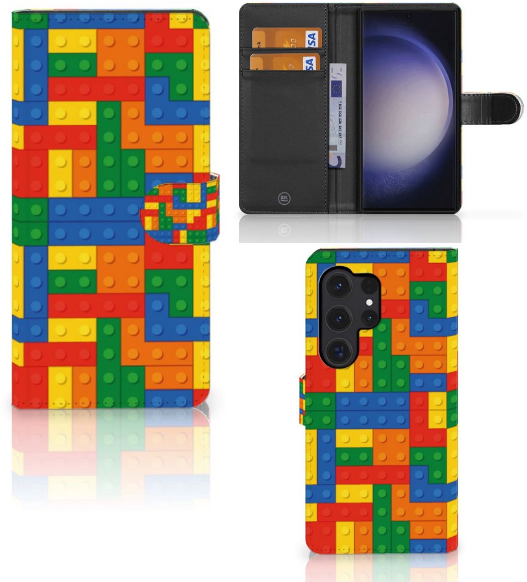 Samsung Galaxy S24 Ultra Telefoon Hoesje Blokken