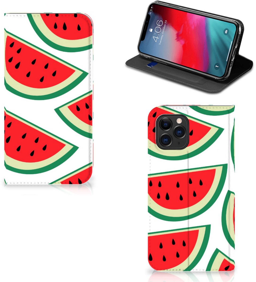 Apple iPhone 11 Pro Flip Style Cover Watermelons