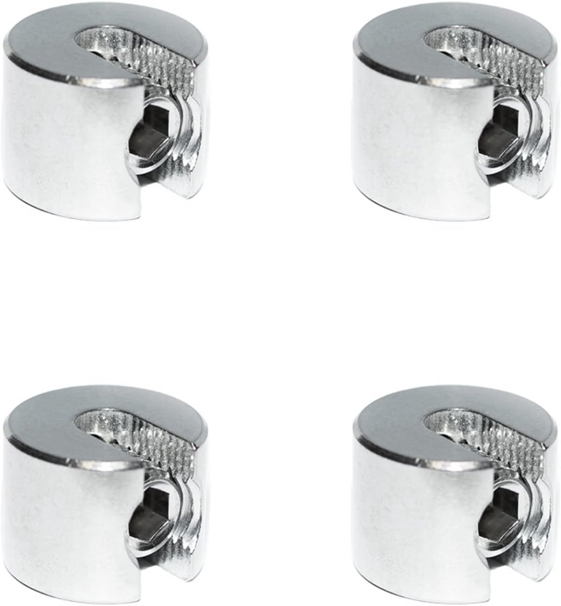 RVS Stopklem 3mm - Kabel- en Draadverbinder voor Diverse Toepassingen