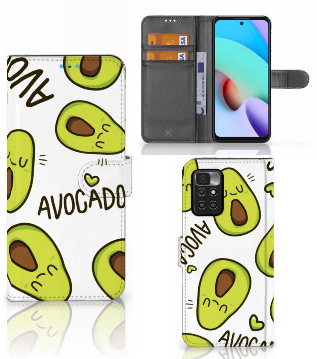 Xiaomi Redmi 10 Leuk Hoesje Avocado Singing