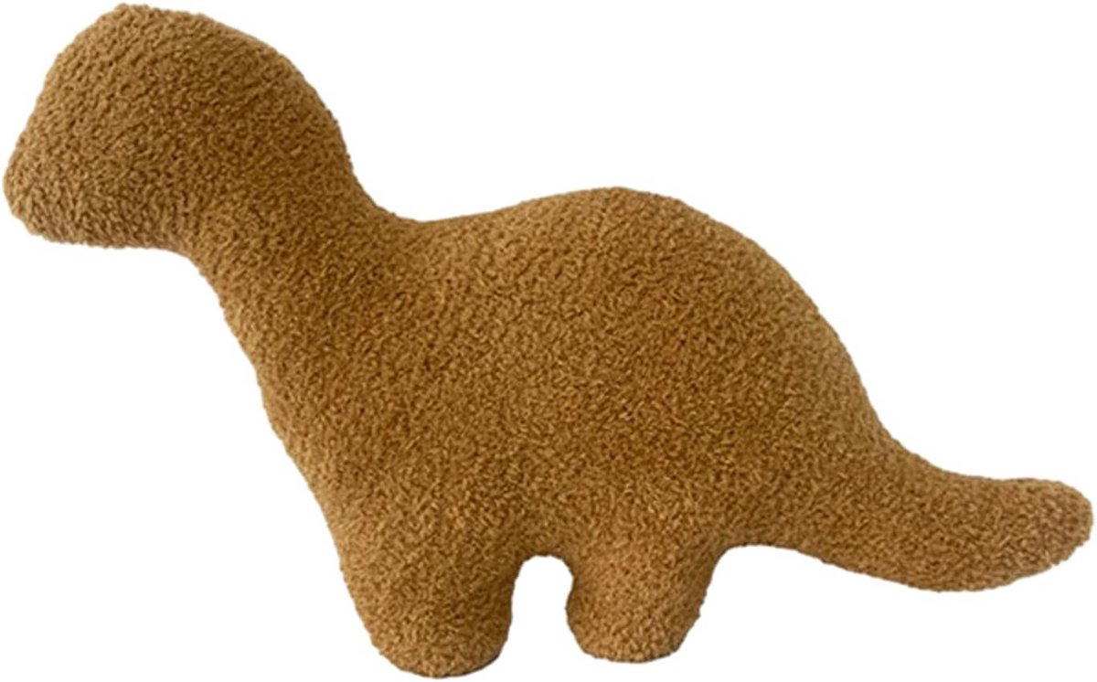 Dinosaurus Nugget Kussen | Schattig Pluche Knuffeldier Kussen voor Kinderen | Kinderkamer Decoratie