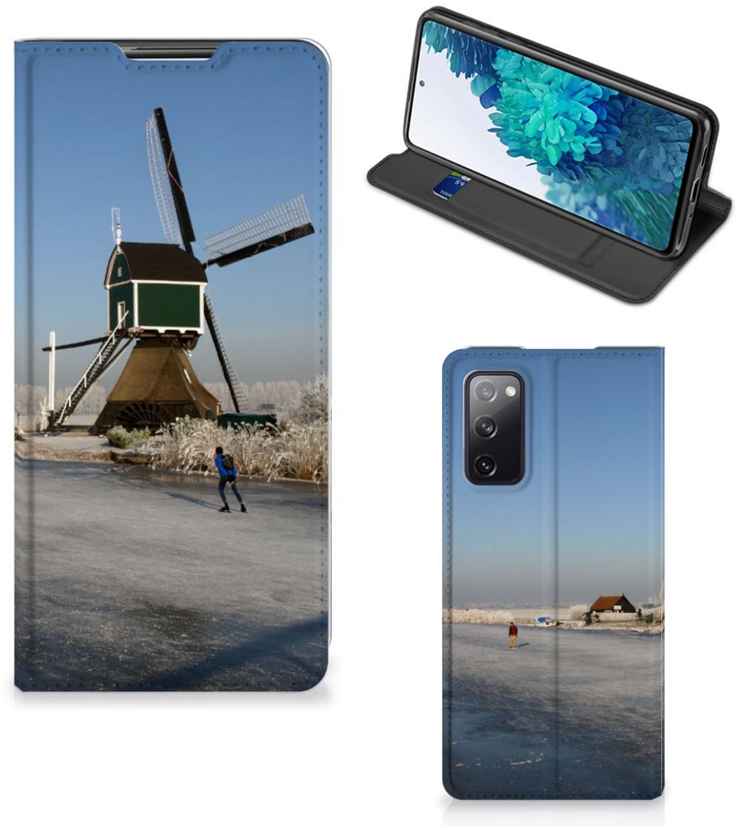 Samsung Galaxy S20 FE Book Cover Schaatsers