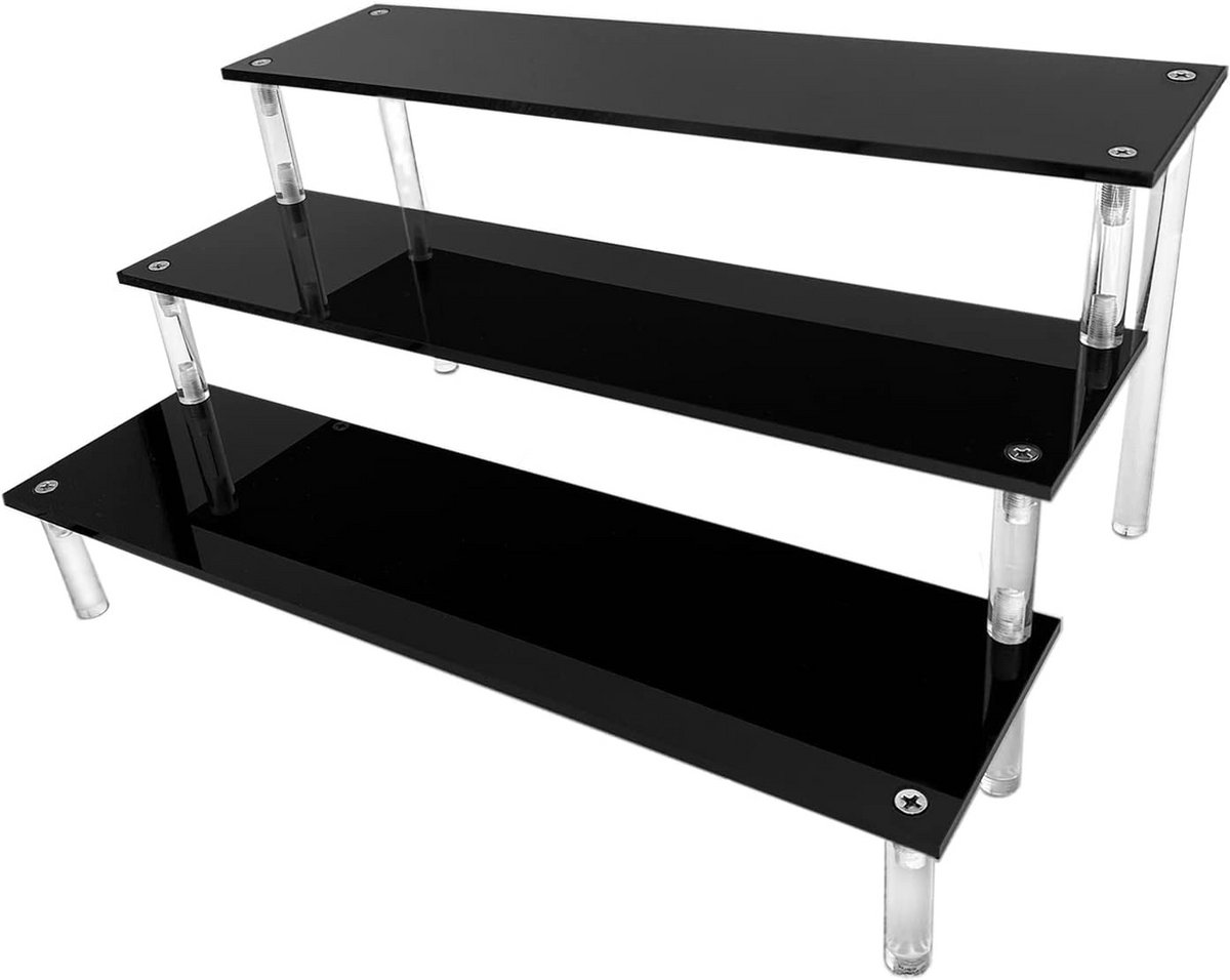 Acryl Display Riser voor Figuren, Nagellak en Sieraden - Tabletop Organizer voor Taarten en Dessert - 1 Pack