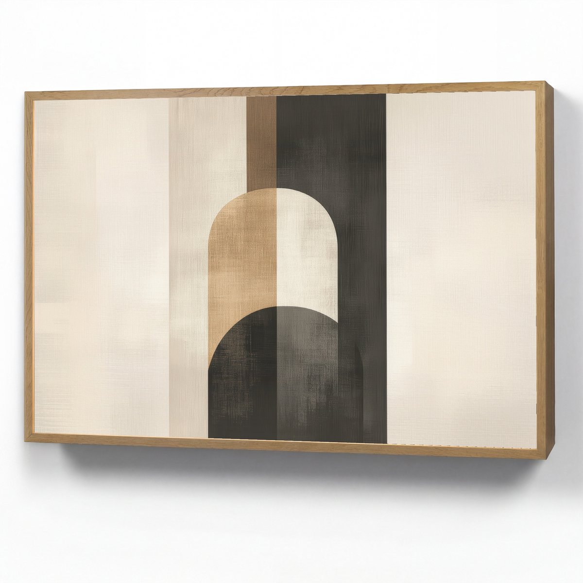 Wandlamp 90x60 cm - Oplaadbaar - Geometrische - Vormen - Wit - Wandlampen binnen woonkamer