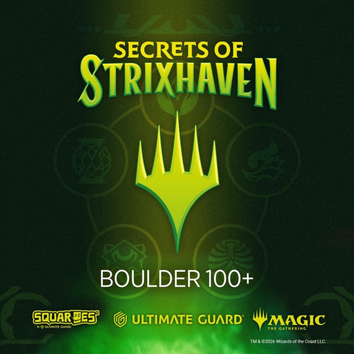 Ultimate Guard RTE Boulder 100+ Magic: The Gathering "Secrets of Strixhaven" - Quandrix