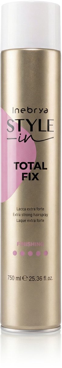Inebrya Style In Total Fix Extra Strong Hairspray 750 ml