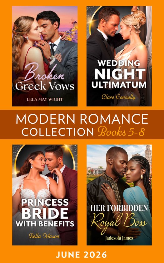 Mills & Boon e-Book Collections - Modern Romance June 2026 B ... - cover
