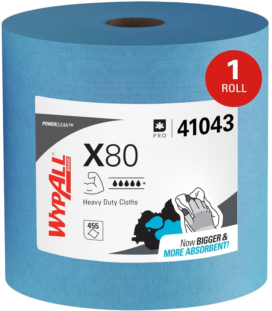 Grote Industriële Rol Absorptiedoeken 1 Laags Blauw 475 Stuks