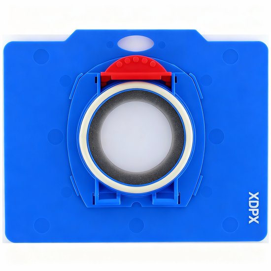 Doos met 4 universele stofzuigerzakken Top Filter met Click Bag Adapter voor Rowenta Fakir 139 stofzuigers