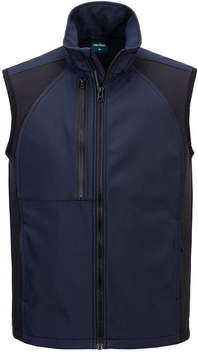 Portwest WX2 Eco Softshell Bodywarmer 2 (L) CD876 - Marine - 5XL