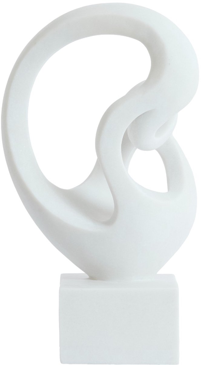 Ornament Felicia - Crème - 25x16.5x42.5cm - Modern - Kunststof - Moederdag - Moederdag cadeautje - Moederdag cadeau voor mama