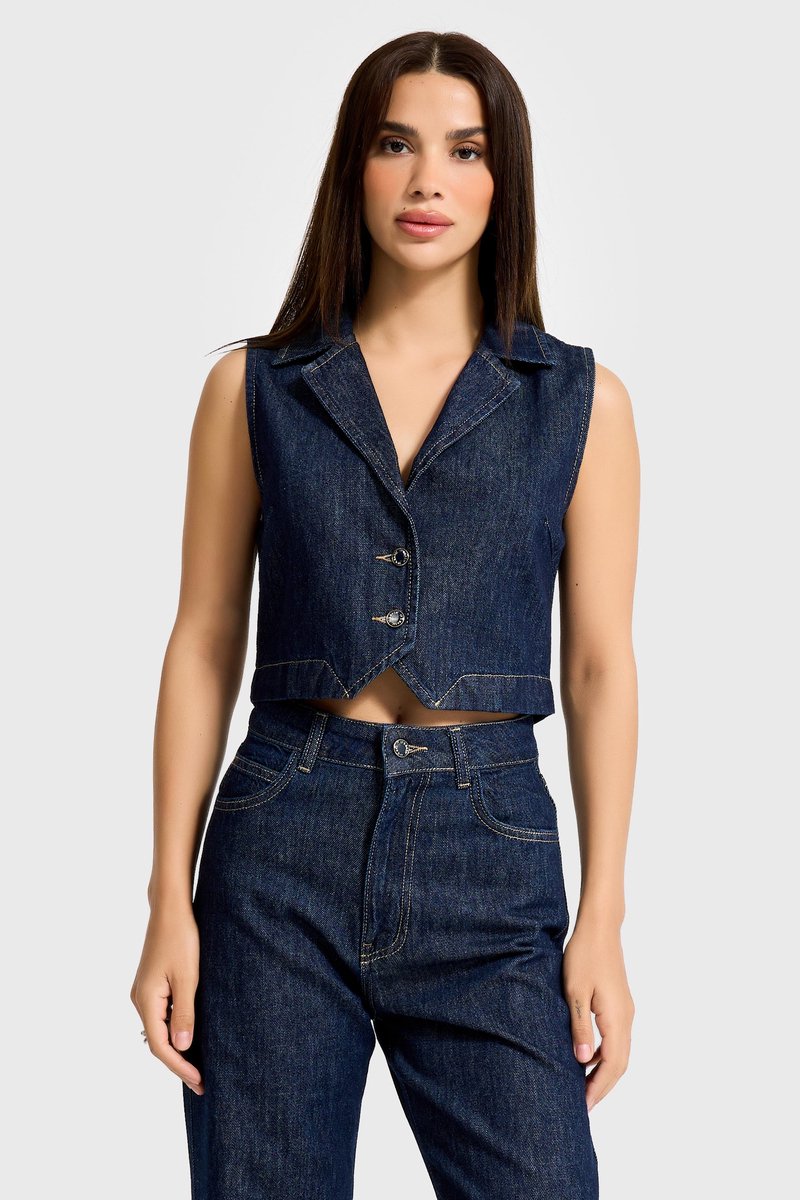 It's Basic - DENIM WAISTCOAT