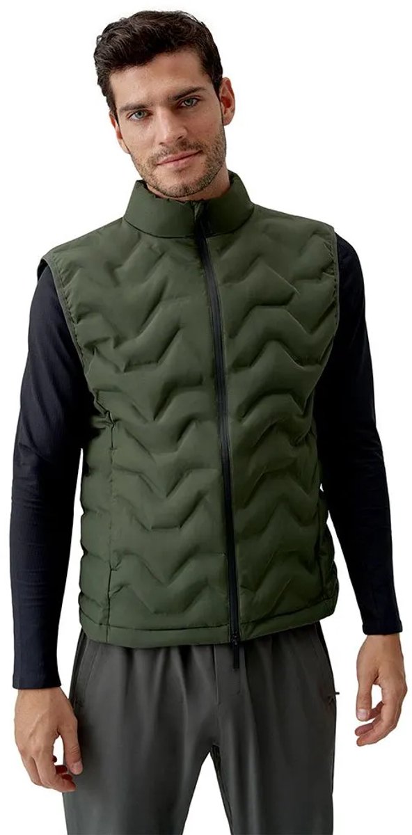 Born Living Yoga Sepik Vest Groen M Man