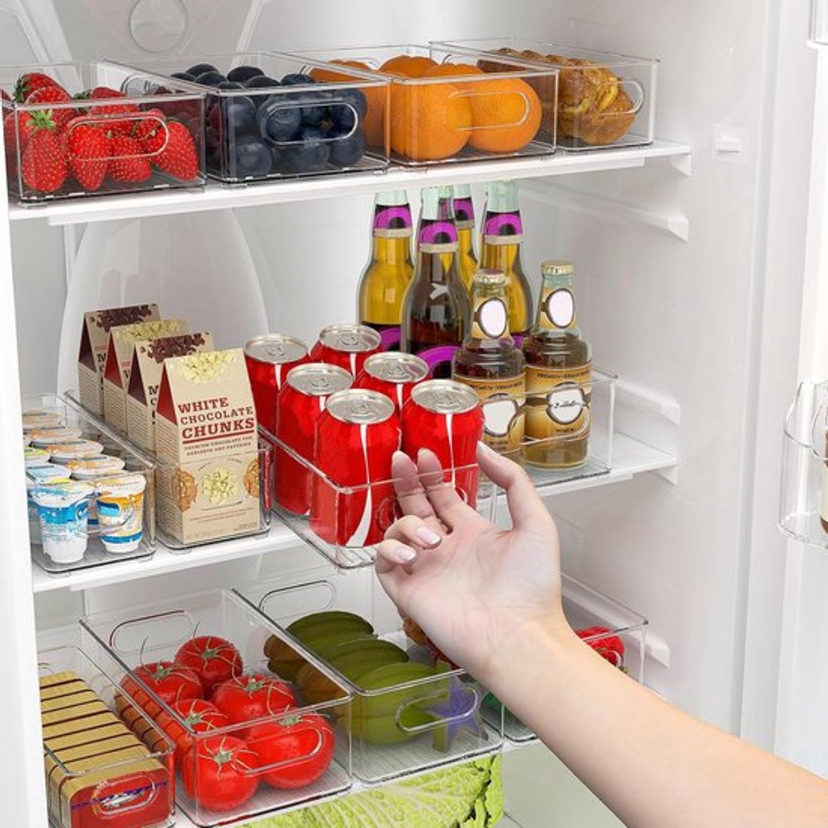 Candala – Koelkast organizer – Set van 12