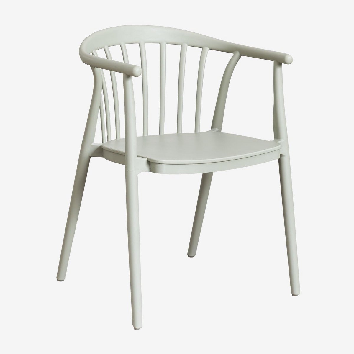 Set van 2 Stapelbare Eetkamerstoelen met Armleuningen Polypropyleen