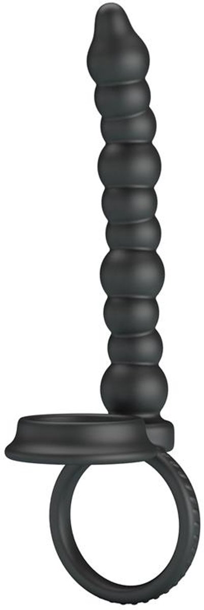 PRETTY LOVE - Dillion Double Penetration Penisring Black
