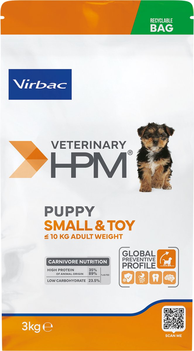 Virbac Virbac HPM - Baby Small & Toy Dog - 3 kg