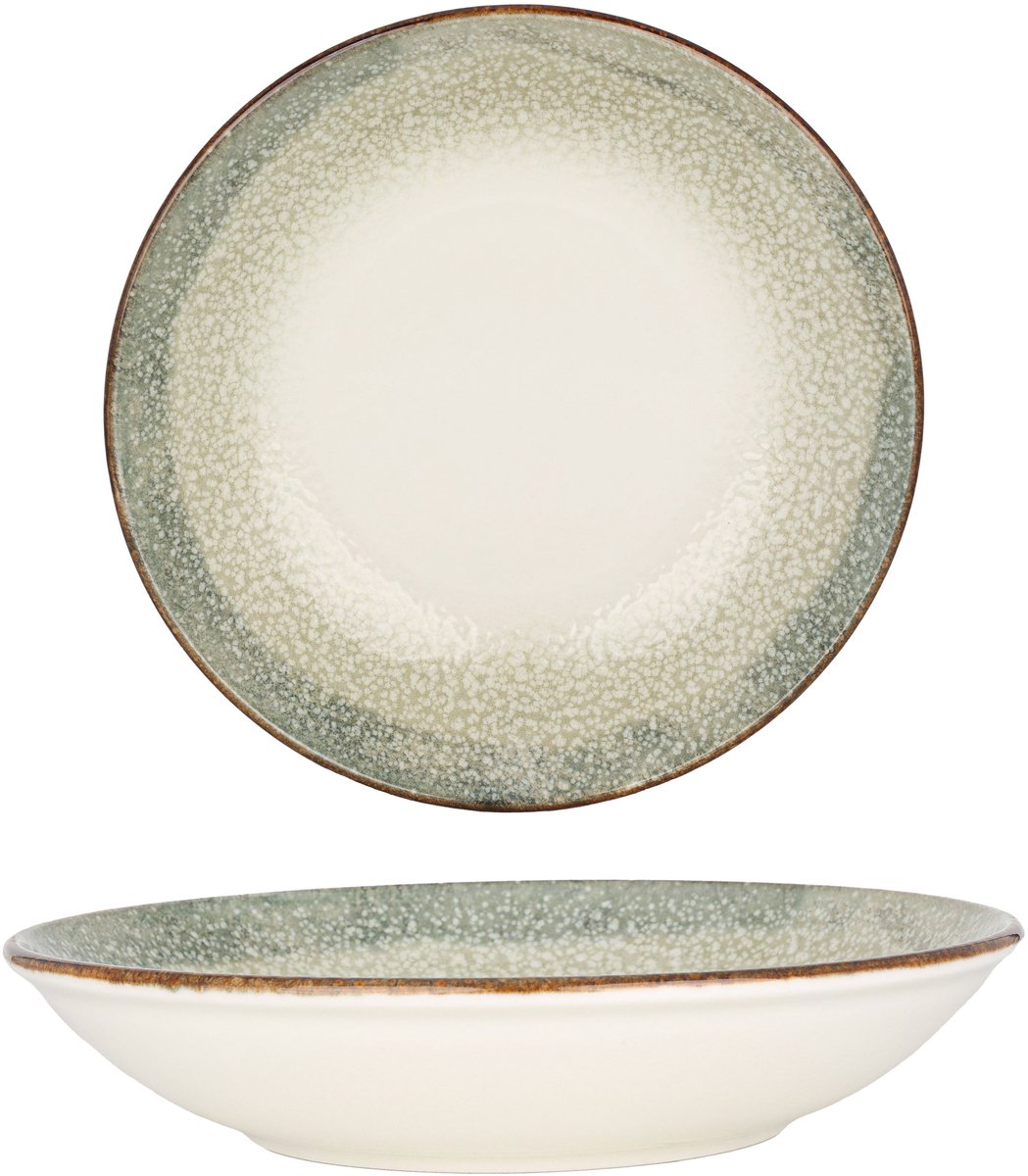 By Bone Diepbord - Spazio - Porselein - 23 cm (1000cc) - set van 6