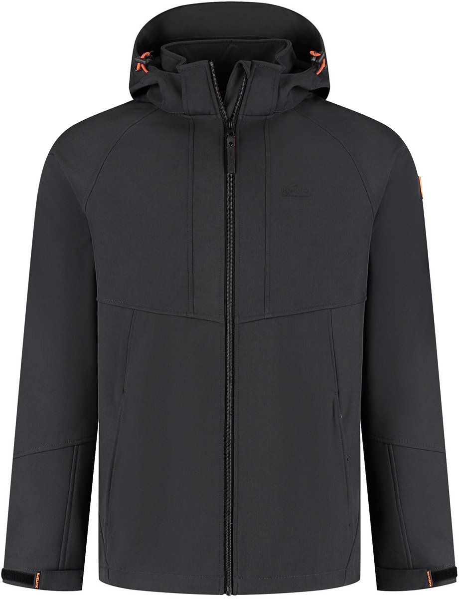 Kjelvik Outdoorjas Rik Zwart
