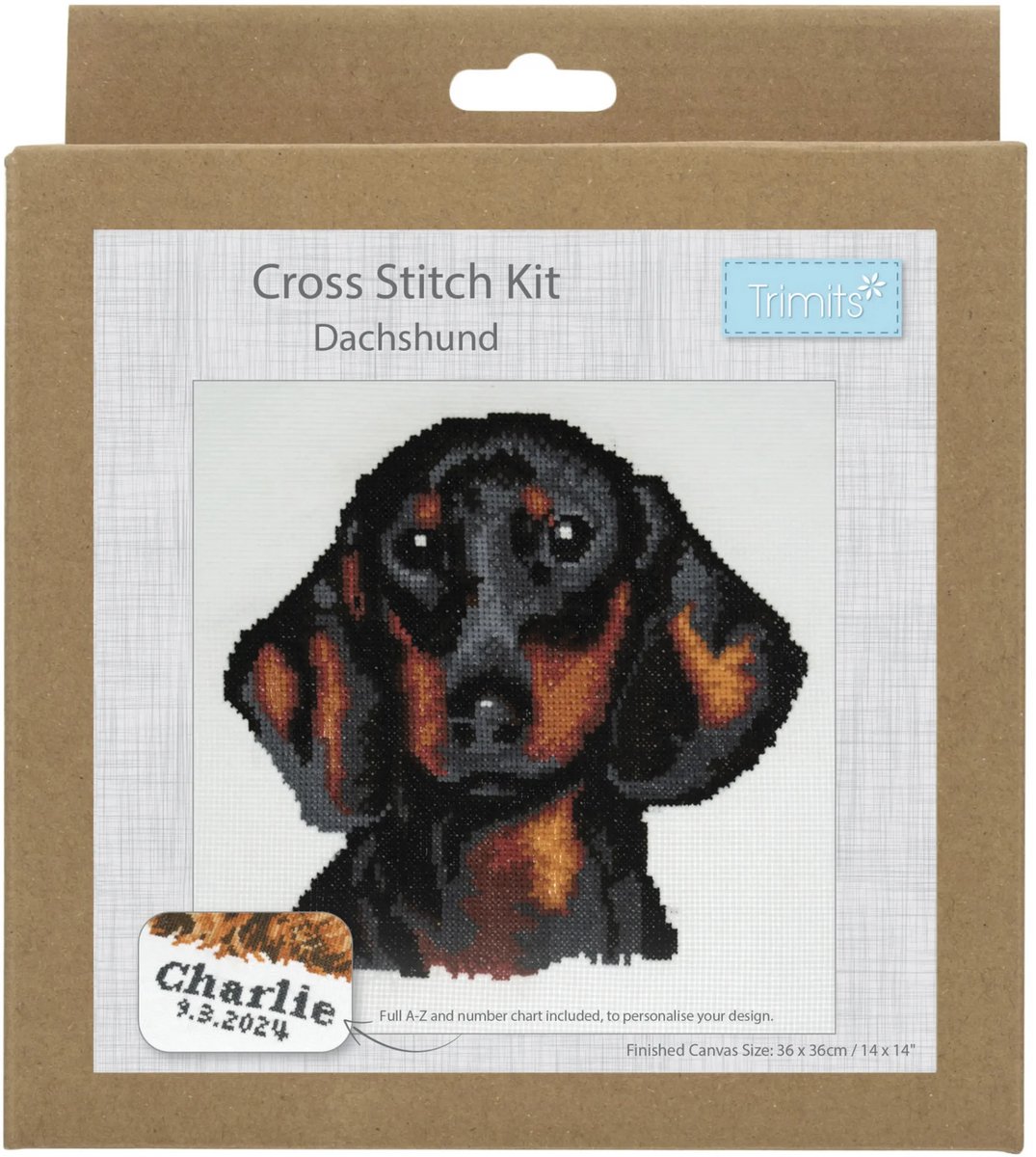 trimits Kruissteekpakket Dachshund