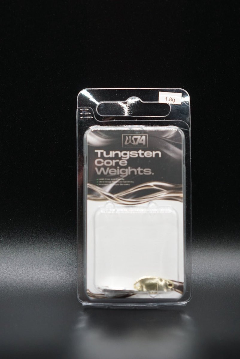W74 Tungsten Tackle Tungsten Finesse Spoon (2pcs) Gold + Silver Gold + Silver